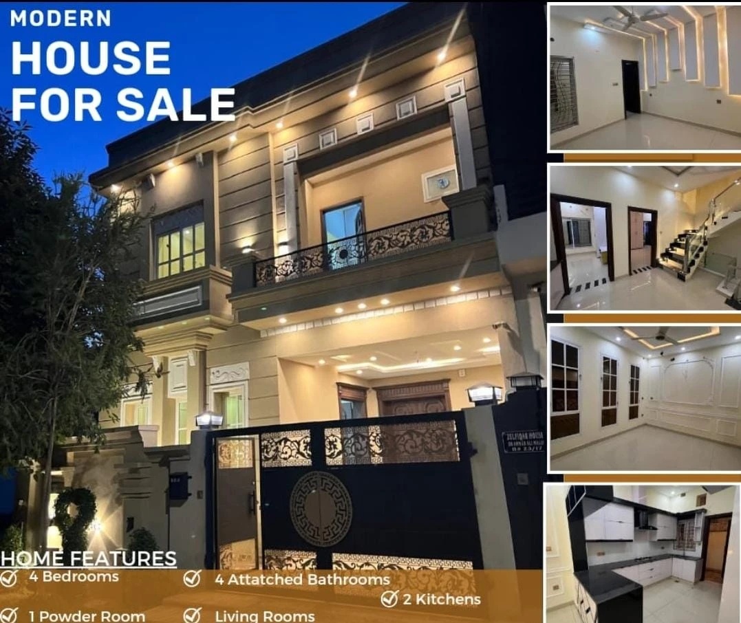 Turkish Modern New House Sale In B Block City Housing Jhelum
